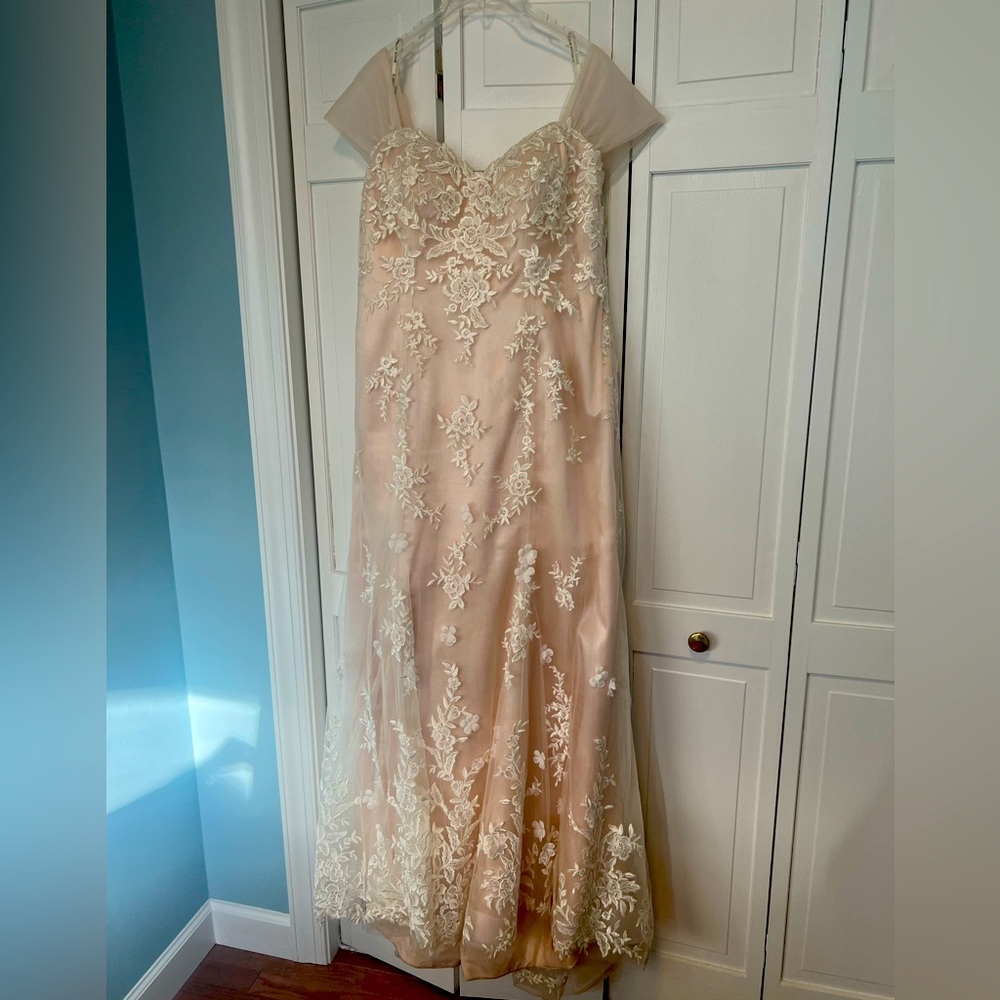 Blush Maggie Sottero Wedding Gown - Plus Size